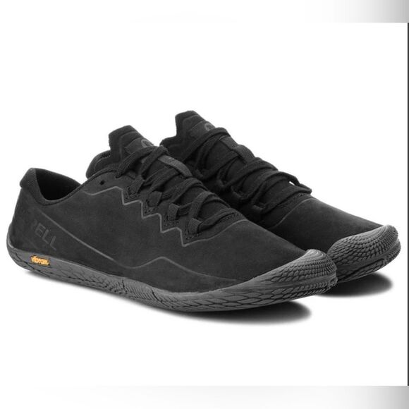 Merrell Men’s Vapor Glove 3 Luna Leather Shoe Black NEW in box Size 12.5